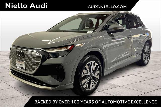 used 2023 Audi Q4 e-tron car, priced at $28,098