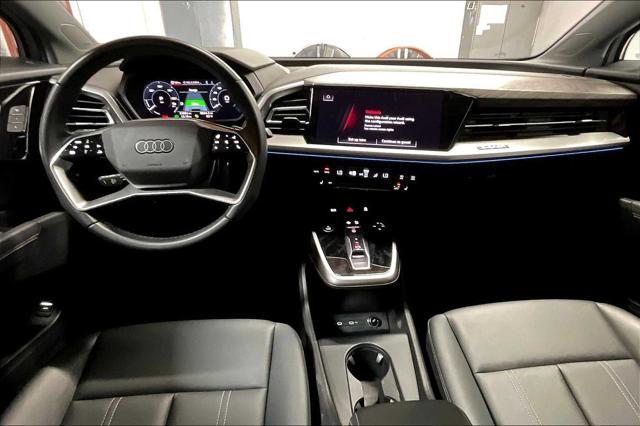 used 2023 Audi Q4 e-tron car, priced at $28,098
