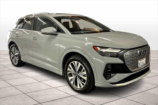 used 2023 Audi Q4 e-tron car, priced at $28,098