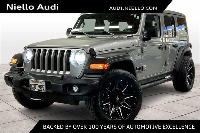 used 2021 Jeep Wrangler Unlimited car, priced at $28,512