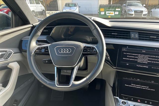 used 2024 Audi Q8 e-tron car, priced at $58,641