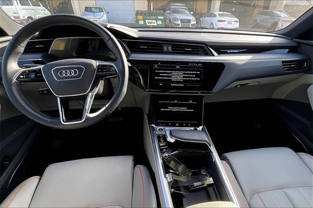 used 2024 Audi Q8 e-tron car, priced at $58,641