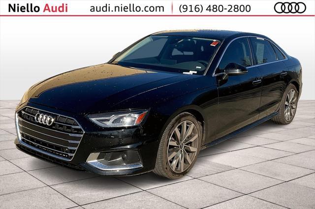 used 2021 Audi A4 car, priced at $24,748