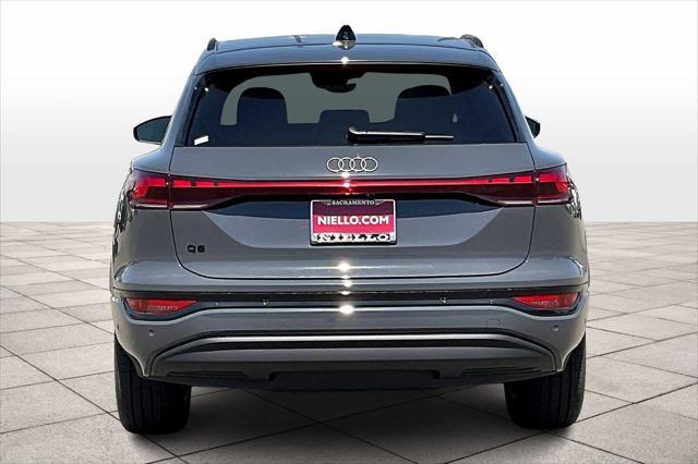 new 2025 Audi Q6 e-tron car, priced at $65,095