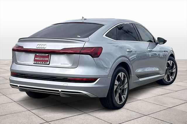 used 2022 Audi e-tron Sportback car, priced at $35,312