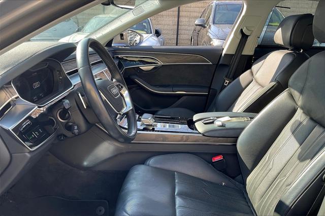 used 2021 Audi A8 car, priced at $55,925