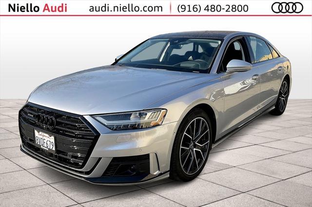 used 2021 Audi A8 car, priced at $53,255