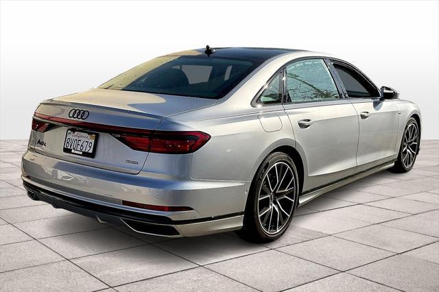 used 2021 Audi A8 car, priced at $55,925