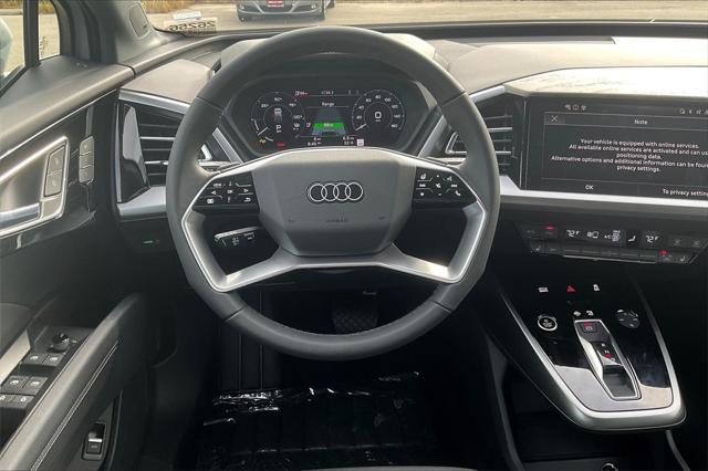 new 2025 Audi Q4 e-tron car, priced at $55,990
