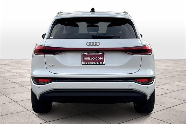 new 2025 Audi Q6 e-tron car, priced at $67,140