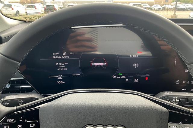 new 2025 Audi Q6 e-tron car, priced at $67,140