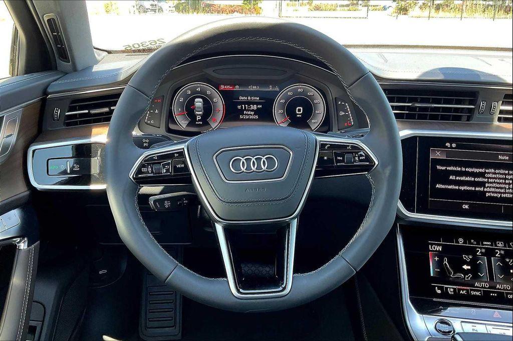 new 2025 Audi A6 car, priced at $79,890
