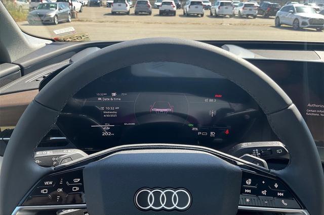 new 2025 Audi Q6 e-tron car, priced at $76,790