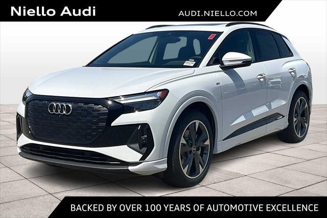 new 2025 Audi Q4 e-tron car, priced at $62,190