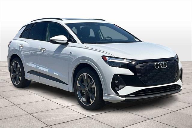 new 2025 Audi Q4 e-tron car, priced at $62,190