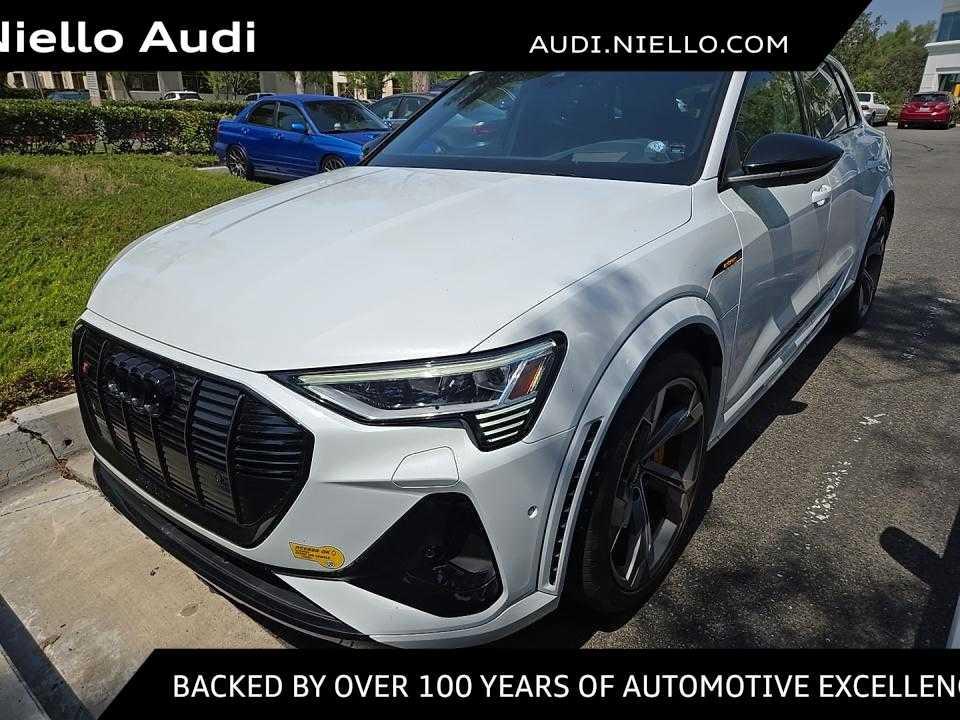used 2022 Audi e-tron S car, priced at $43,750