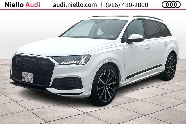 used 2021 Audi Q7 car, priced at $42,176