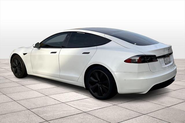 used 2022 Tesla Model S car, priced at $46,113