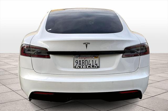 used 2022 Tesla Model S car, priced at $46,113