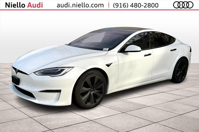 used 2022 Tesla Model S car, priced at $42,479