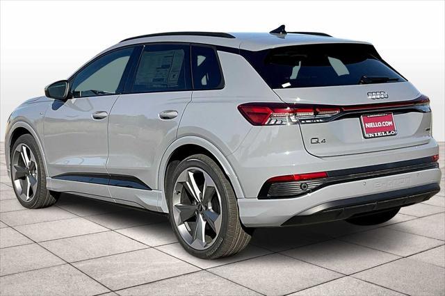 new 2025 Audi Q4 e-tron car, priced at $63,595