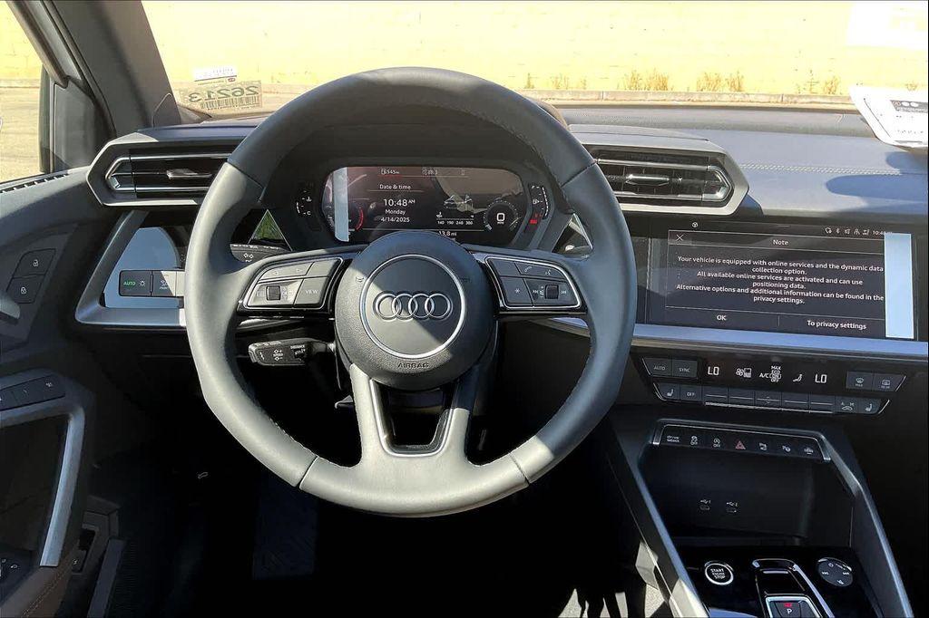new 2025 Audi A3 car, priced at $42,945