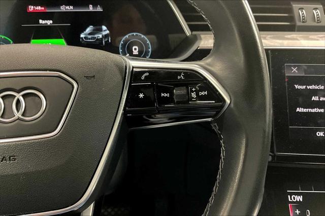 used 2022 Audi e-tron car, priced at $38,455