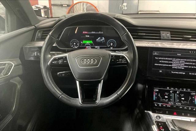 used 2022 Audi e-tron car, priced at $38,455