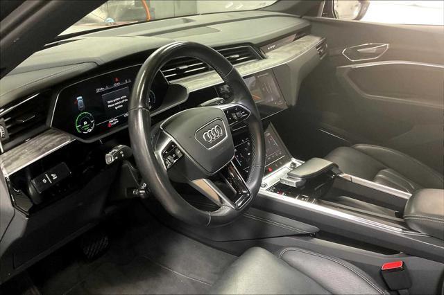 used 2022 Audi e-tron car, priced at $38,455