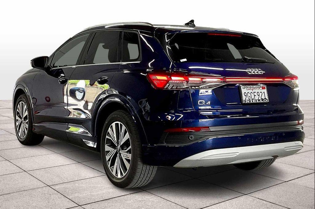used 2023 Audi Q4 e-tron car, priced at $24,912