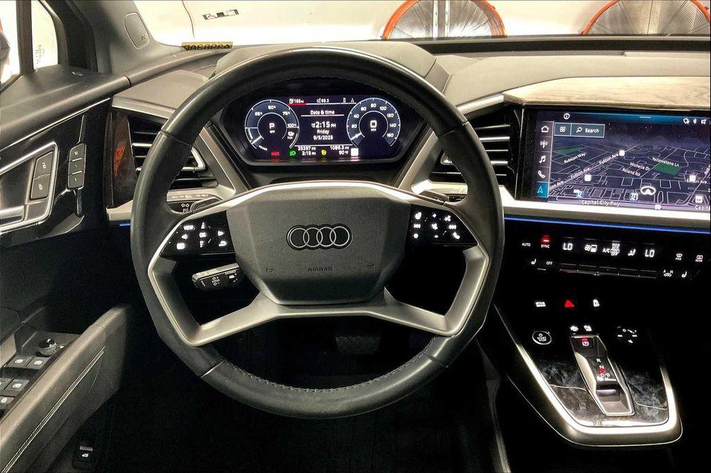 used 2023 Audi Q4 e-tron car, priced at $24,912
