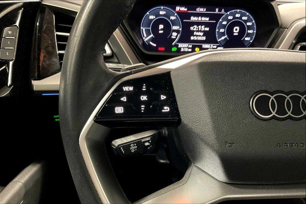 used 2023 Audi Q4 e-tron car, priced at $24,912