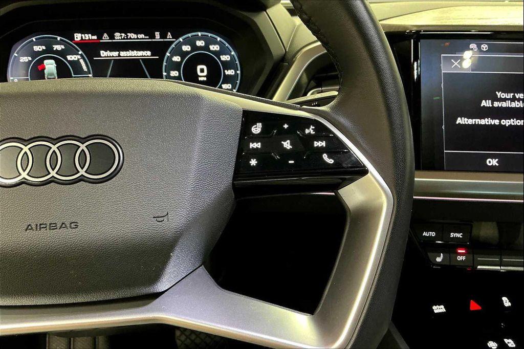 used 2023 Audi Q4 e-tron car, priced at $28,800