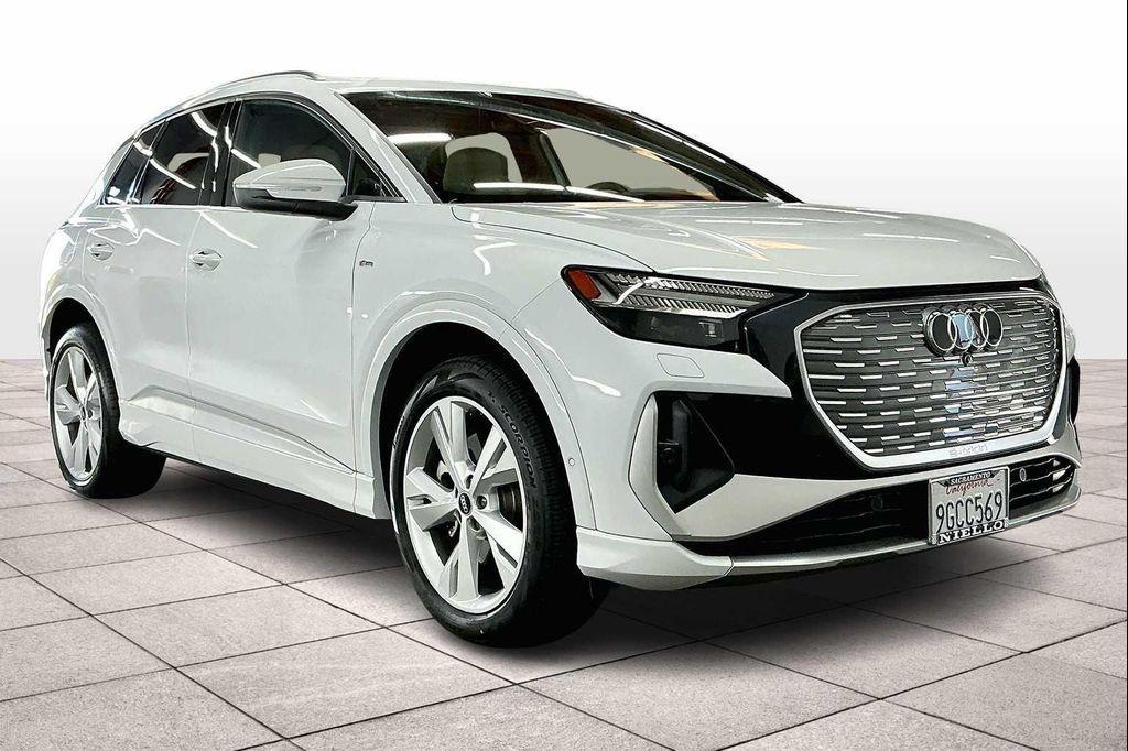 used 2023 Audi Q4 e-tron car, priced at $28,800