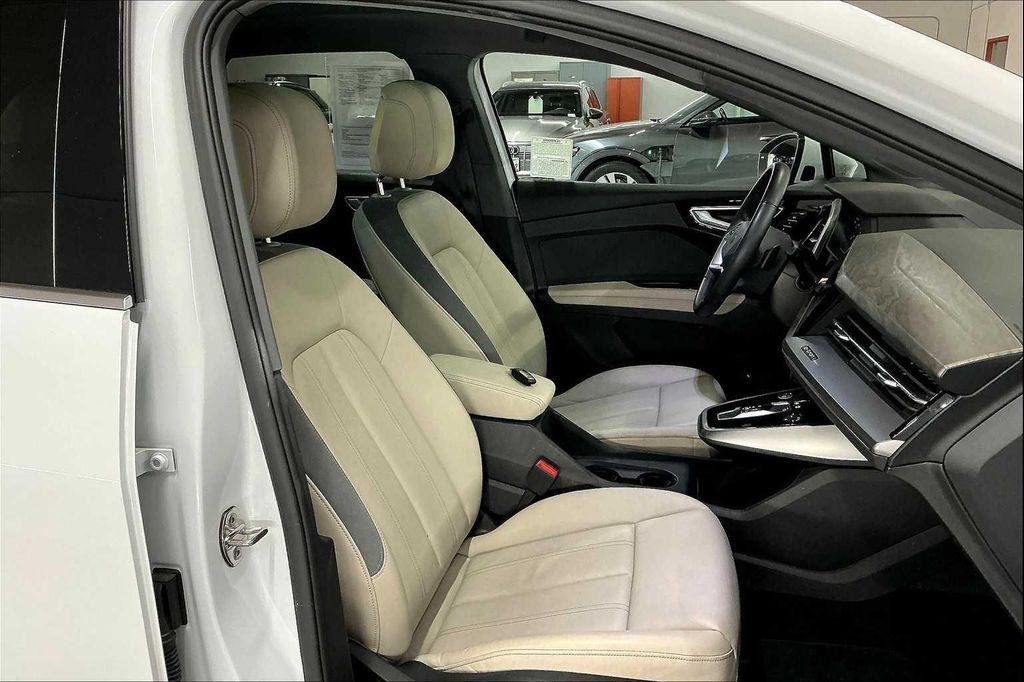 used 2023 Audi Q4 e-tron car, priced at $28,800