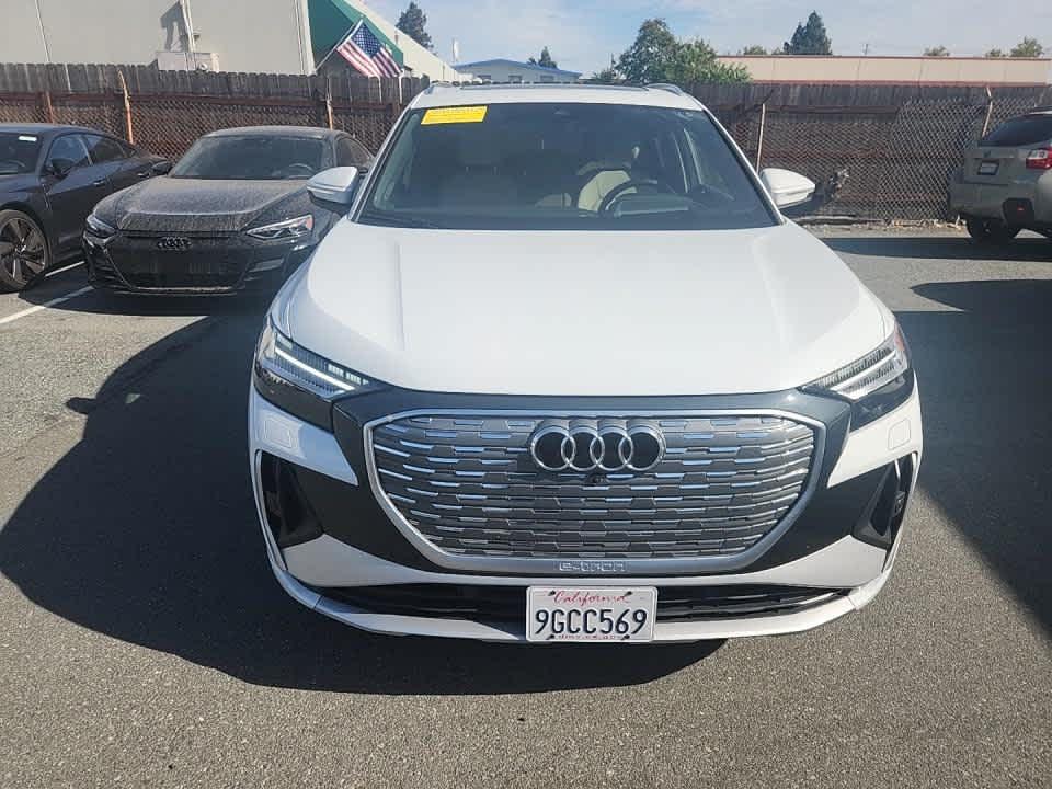 used 2023 Audi Q4 e-tron car, priced at $28,630