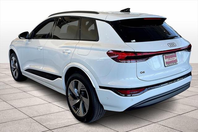 new 2025 Audi Q6 e-tron car, priced at $74,450