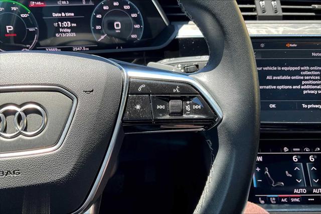 used 2022 Audi e-tron car, priced at $39,792