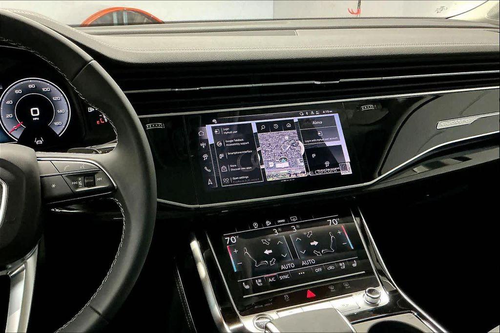 new 2025 Audi Q7 car, priced at $75,350