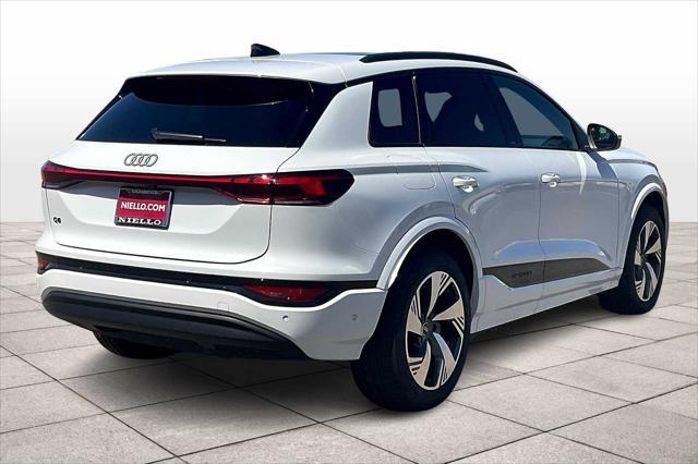 new 2025 Audi Q6 e-tron car, priced at $75,750