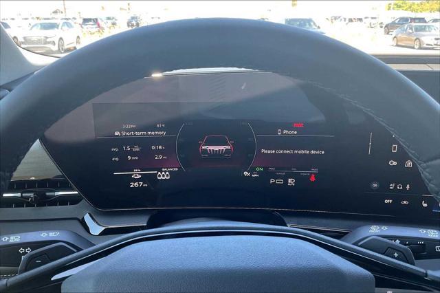new 2025 Audi Q6 e-tron car, priced at $75,750