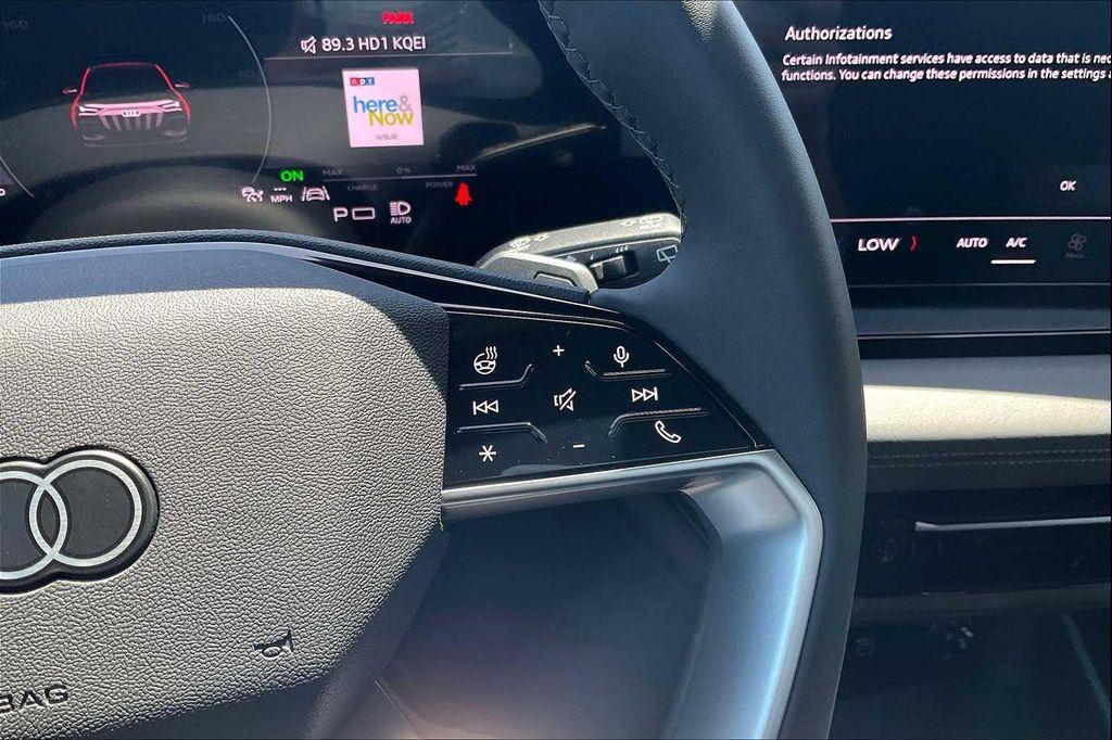 new 2025 Audi Q6 e-tron car, priced at $69,675