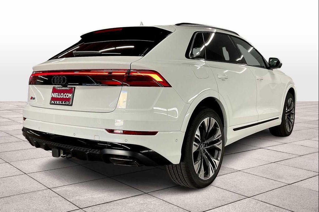 new 2025 Audi Q8 car, priced at $83,511