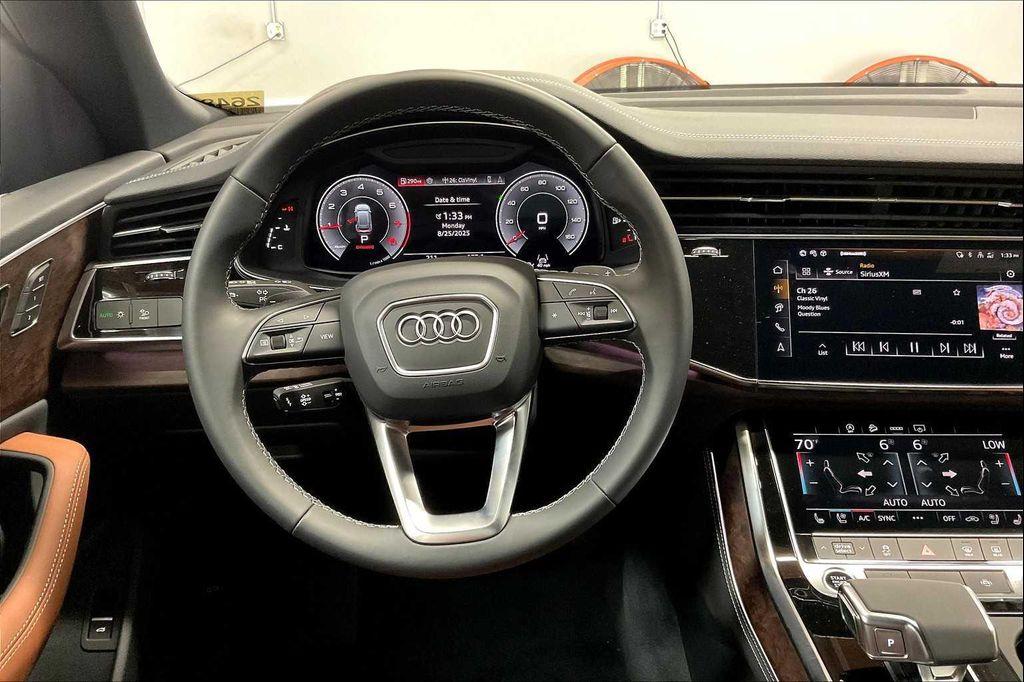 new 2025 Audi Q8 car, priced at $83,511