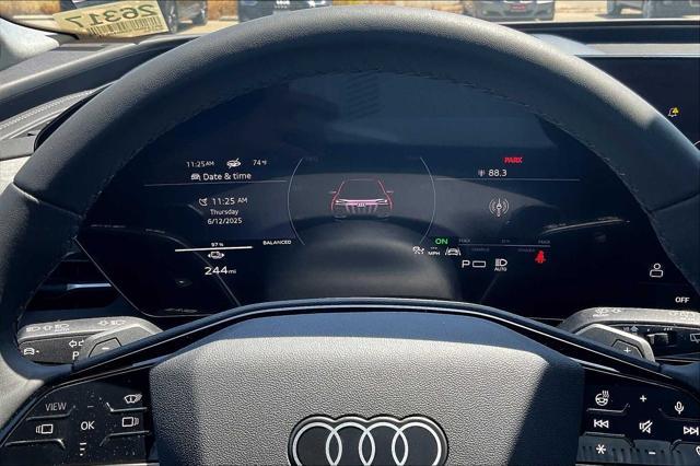 new 2025 Audi Q6 e-tron car, priced at $76,195