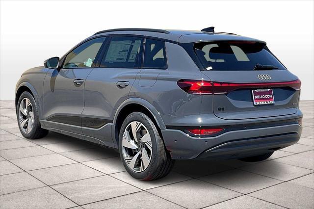 new 2025 Audi Q6 e-tron car, priced at $76,195