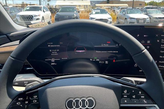 new 2025 Audi A6 e-tron car, priced at $77,240