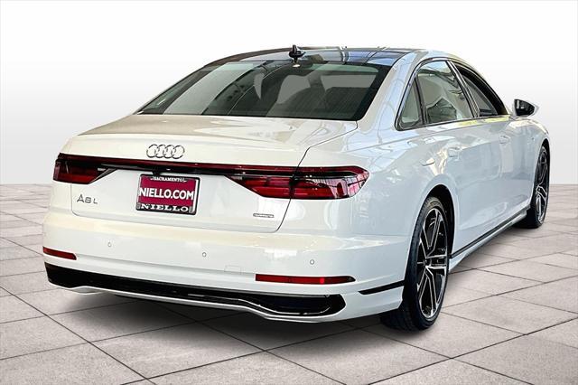 new 2025 Audi A8 car, priced at $96,245