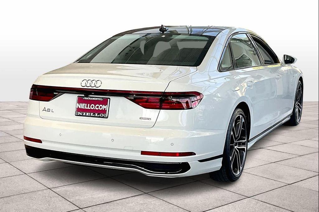 new 2025 Audi A8 car, priced at $96,245