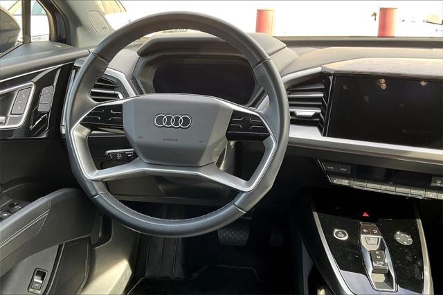 used 2023 Audi Q4 e-tron car, priced at $30,133